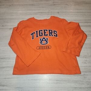 Knights Apparel Auburn Tigers Long Sleeve Shirt Toddler Orange Size 4T C3